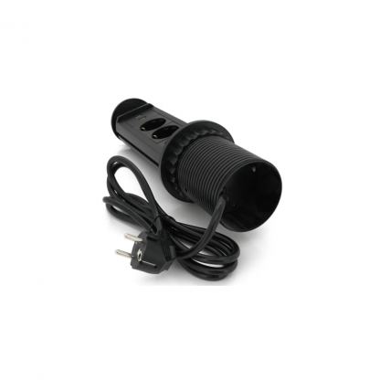 Сетевой фильтр питания Voltronic 3 Роз, 2USB, 16А, 250V, 2м, Black (D08-FU03)