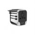 Сетевой фильтр питания HOCO AC5 1 роз, 2 USB, 1,5м, Black/Gray (AC5ABG)