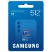 Карта пам'яті Samsung 512GB microSDXC class 10 UHS-I U3 V30 A2 T7 (MB-MB512T/WW)