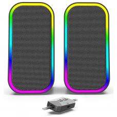 Акустическая система ColorWay Aura 2.0 USB/Bluetooth Gray (CW-SPU02GR)