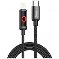 Дата кабель USB-C to Lightning 1.0m PD30W black ColorWay (CW-CBPDCL103-BK)