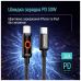Дата кабель USB-C to Lightning 1.0m PD30W black ColorWay (CW-CBPDCL103-BK)
