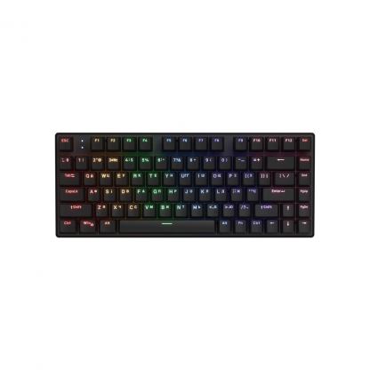 Клавіатура Hator Icefall Mecha 75 Rainbow Led Wireless/Bluetooth/USB UA Black (HTK275UA)