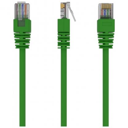 Патч-корд 0.25м Cablexpert (PP12-0.25M/G)