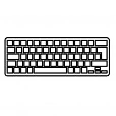 Клавиатура ноутбука Samsung NF310 черная без рамки UA (A43686)