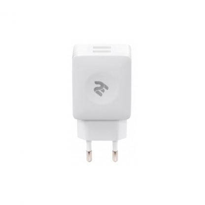 Зарядное устройство 2E Wall for 2 USB - DC5.0V/4.2 A, white (2E-WC4USB-W)