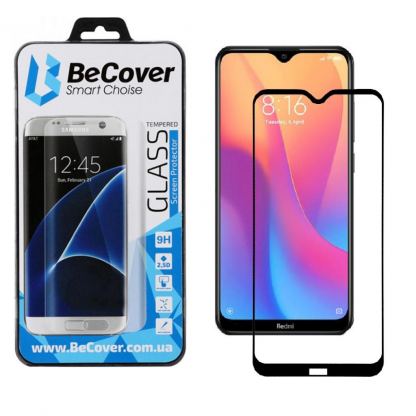 Скло захисне BeCover Xiaomi Redmi 8A Black (704160)