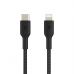 Дата кабель USB 2.0 AM to Lightning 1.0m BRAIDED black Belkin (CAA004BT1MBK)