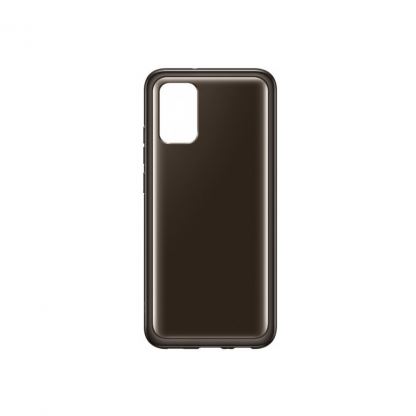 Чехол для мобильного телефона Samsung Soft Clear Cover Galaxy A02s (A025) Black (EF-QA025TBEGRU)