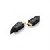 Кабель мультимедийный HDMI M to HDMI M 1.5m nylon braid black Ugreen (40409)