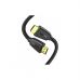 Кабель мультимедийный HDMI M to HDMI M 1.5m nylon braid black Ugreen (40409)