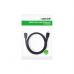 Кабель мультимедийный HDMI M to HDMI M 1.5m nylon braid black Ugreen (40409)