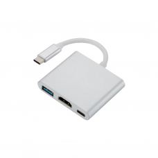 Перехідник Dynamode Dynamode USB3.1 Type-C to 1хHDMI, 1хUSB 3.0, 1хUSB Type-C Fe (Multiport USB 3.1 Type-C to HDMI)