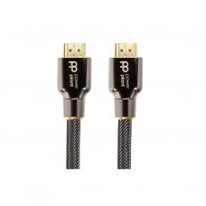 Кабель мультимедийный HDMI to HDMI 5.0m 2.1V, Ultra HD 8K, eARC, 28AWG PowerPlant (CA913220)