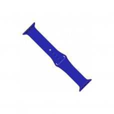 Ремешок для смарт-часов Intaleo Silicone для Apple Watch 42/44 mm blue (1283126494369)