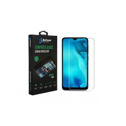 Стекло защитное BeCover Tecno Pop 5 (BD2p) 2/32Gb Crystal Clear Glass (707874)