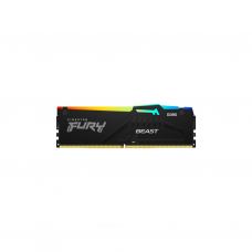 Модуль пам'яті для комп'ютера DDR5 16GB 5200 MHz Beast RGB AM5 Black Kingston Fury (ex.HyperX) (KF552C36BBEA-16)