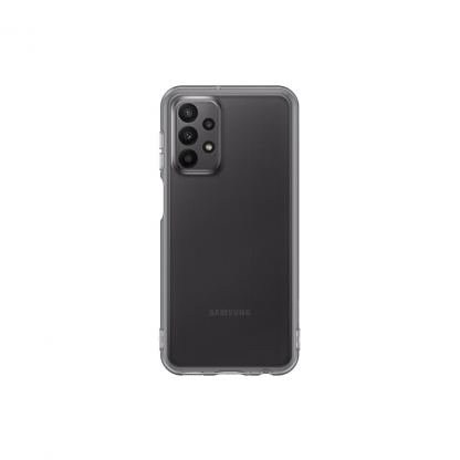 Чехол для мобильного телефона Samsung Soft Clear Cover Galaxy A23 (A235) Black (EF-QA235TBEGRU)