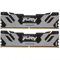 Модуль пам'яті для комп'ютера DDR5 32GB (2x16GB) 6400 MHz FURY Renegade Silver Kingston Fury (ex.HyperX) (KF564C32RSK2-32)