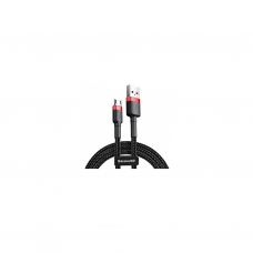 Дата кабель USB 2.0 AM to Micro 5P 2.0m CAMKLF 1.5A black-red Baseus (CAMKLF-C91)