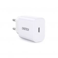 Зарядное устройство Choetech USB-С 20W PD/QC (Q5004-EU-WH)