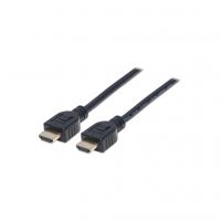 Кабель мультимедийный HDMI to HDMI 1.0m V1.4 CL3 Manhattan Intracom (353922)