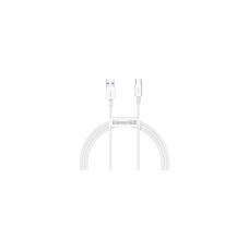 Дата кабель USB 2.0 AM to Type-C 1.0m 3A White Baseus (CATYS-02)