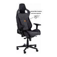 Кресло игровое GT Racer X-8005 Dark Gray/Black Suede