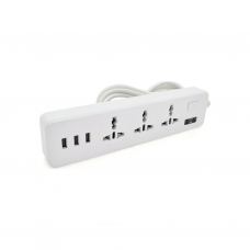 Мережевий фільтр живлення Voltronic TВ-Т13, 3роз, 3*USB White (ТВ-Т13-White)