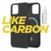 Чехол для мобильного телефона Armorstandart LikeCarbon MagCase Apple iPhone 15 Pro Black (ARM69290)