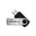 USB флеш накопитель Mediarange 32GB Black/Silver USB 2.0 (MR911)