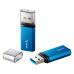 USB флеш накопичувач Apacer 256GB AH25C Ocean Blue USB 3.0 (AP256GAH25CU-1)