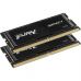 Модуль пам'яті для ноутбука SoDIMM DDR5 32GB (2x16GB) 5600 MHz Impact Black Kingston Fury (ex.HyperX) (KF556S40IBK2-32)