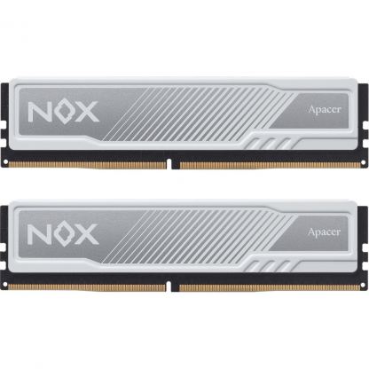 Модуль памяти для компьютера DDR4 16GB (2x8GB) 3200 MHz NOX White Apacer (AH4U16G32C28YMWAA-2)