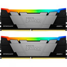 Модуль памяти для компьютера DDR4 32GB (2x16GB) 3200 MHz RenegadeRGB Kingston Fury (ex.HyperX) (KF432C16RB12AK2/32)