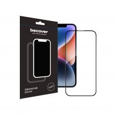 Скло захисне BeCover Apple iPhone 15 Pro Max Black (710594)