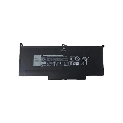 Акумулятор до ноутбука Dell Latitude 7280 F3YGT, 53Wh (7200mAh), 4cell, 7.4V, Li-Pol AlSoft (A47873)