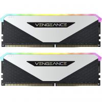 Модуль памяти для компьютера DDR4 32GB (2x16GB) 3600 MHz Vengeance RGB RT White Corsair (CMN32GX4M2Z3600C18W)