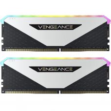 Модуль памяти для компьютера DDR4 32GB (2x16GB) 3600 MHz Vengeance RGB RT White Corsair (CMN32GX4M2Z3600C18W)