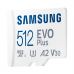 Карта памяти Samsung 512GB microSDXC calss 10 UHS-I V30 EVO (MB-MC512KA/EU)