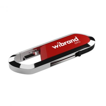 USB флеш накопитель Wibrand 64GB Aligator Red USB 2.0 (WI2.0/AL64U7DR)