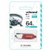 USB флеш накопитель Wibrand 64GB Aligator Red USB 2.0 (WI2.0/AL64U7DR)