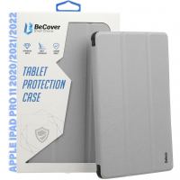 Чехол для планшета BeCover Tri Fold Hard TPU Apple iPad Pro 11 2020/2021/2022 Gray (711111)