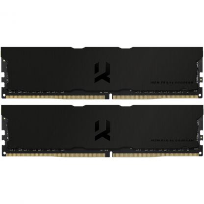 Модуль памяти для компьютера DDR4 32GB (2x16GB) 3600 MHz IRDM Pro Deep Black Goodram (IRP-K3600D4V64L18S/32GDC)