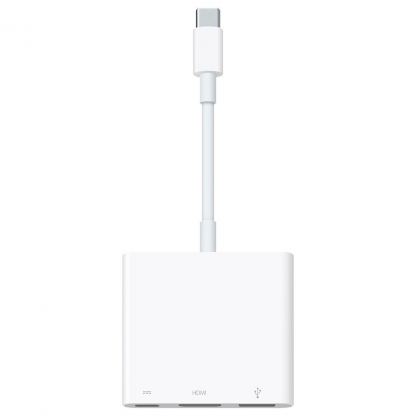 Адаптер Apple USB-C Digital AV Multiport Adapter, Model A2119 (MW5M3ZM/A)