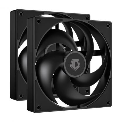 Кулер для корпуса ID-Cooling Вентилятор ID-Cooling AS-140-K Duet Black (AS-140-K DUET)