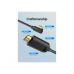 Кабель мультимедійний USB-C 3.1 to HDMI 1.5m 90° 4K 60 Гц PVC Black Vention (CGVBG)