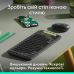 Клавиатура Logitech POP Icon Keys Bluetooth UA Graphite (920-013157)