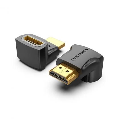 Переходник HDMI F to HDMI M 270° 4K 60Hz PVC Vention (AINB0)
