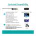 Перехідник USB-C M to DisplayPort F 0.2m 4K60Hz gray Choetech (HUB-H11-GY-V2)